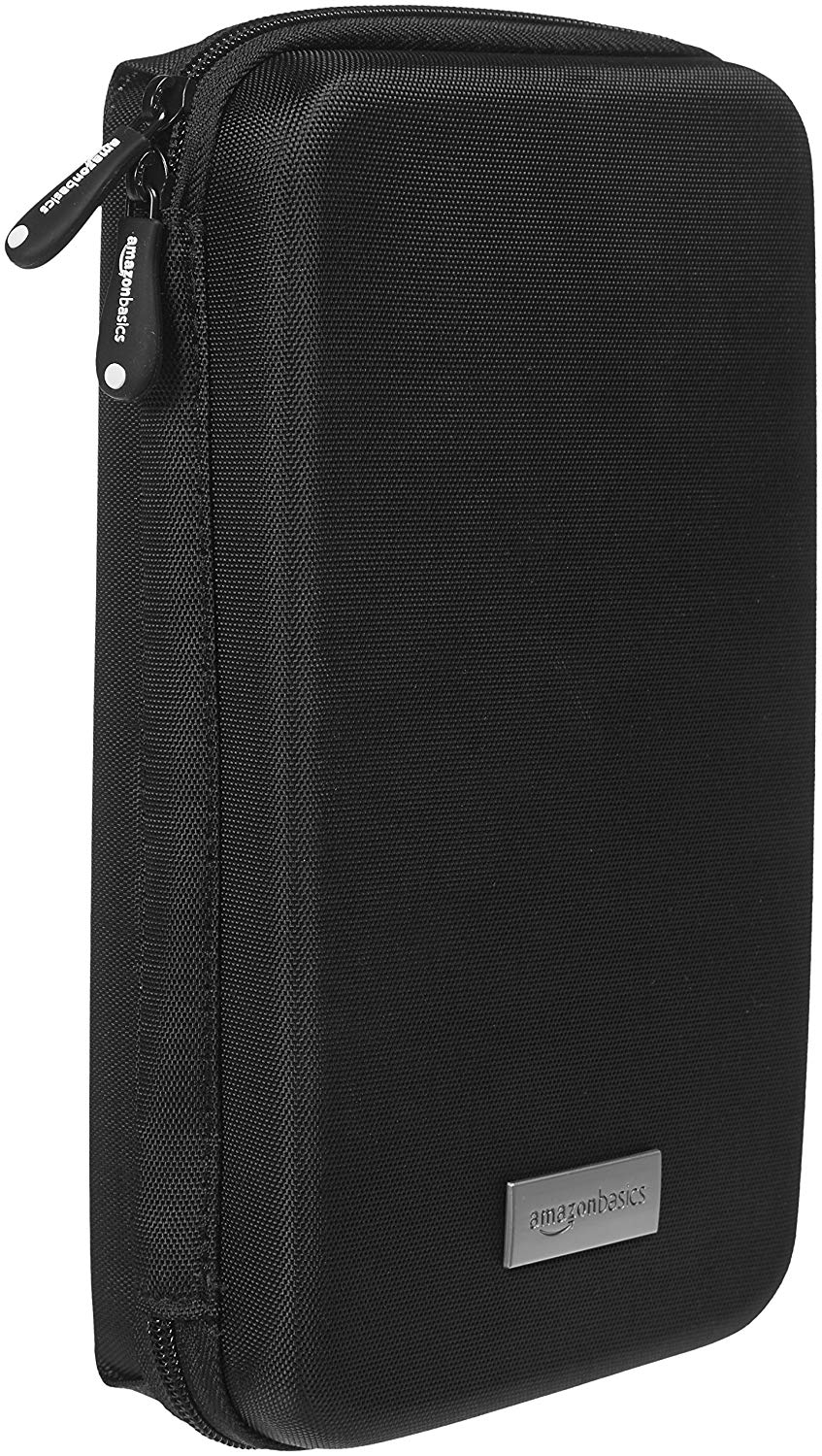 AmazonBasics Estuche universal para dispositivos electrónicos pequeños y accesorios, color negro